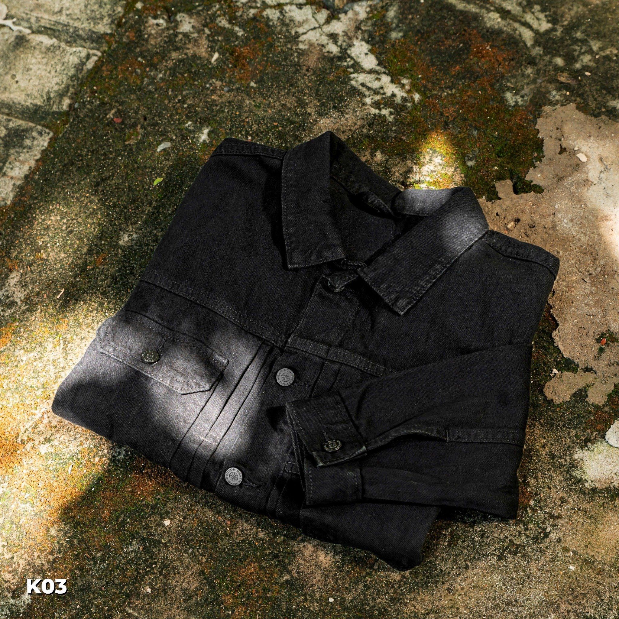 AK DENIM ĐEN TUYỀN K03 BOUTON