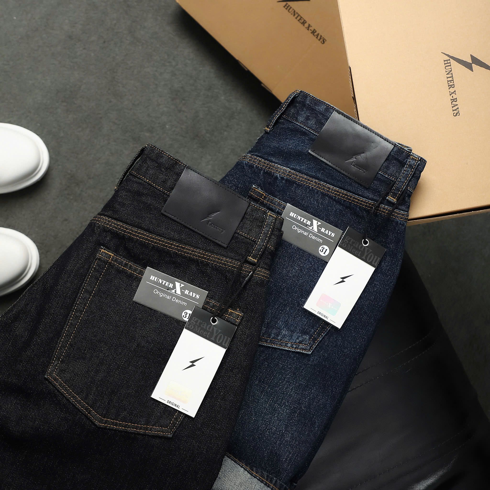QUẦN SHORT JEANS S126 S127 HUNTER XRAYS SELVEDGE DENIM