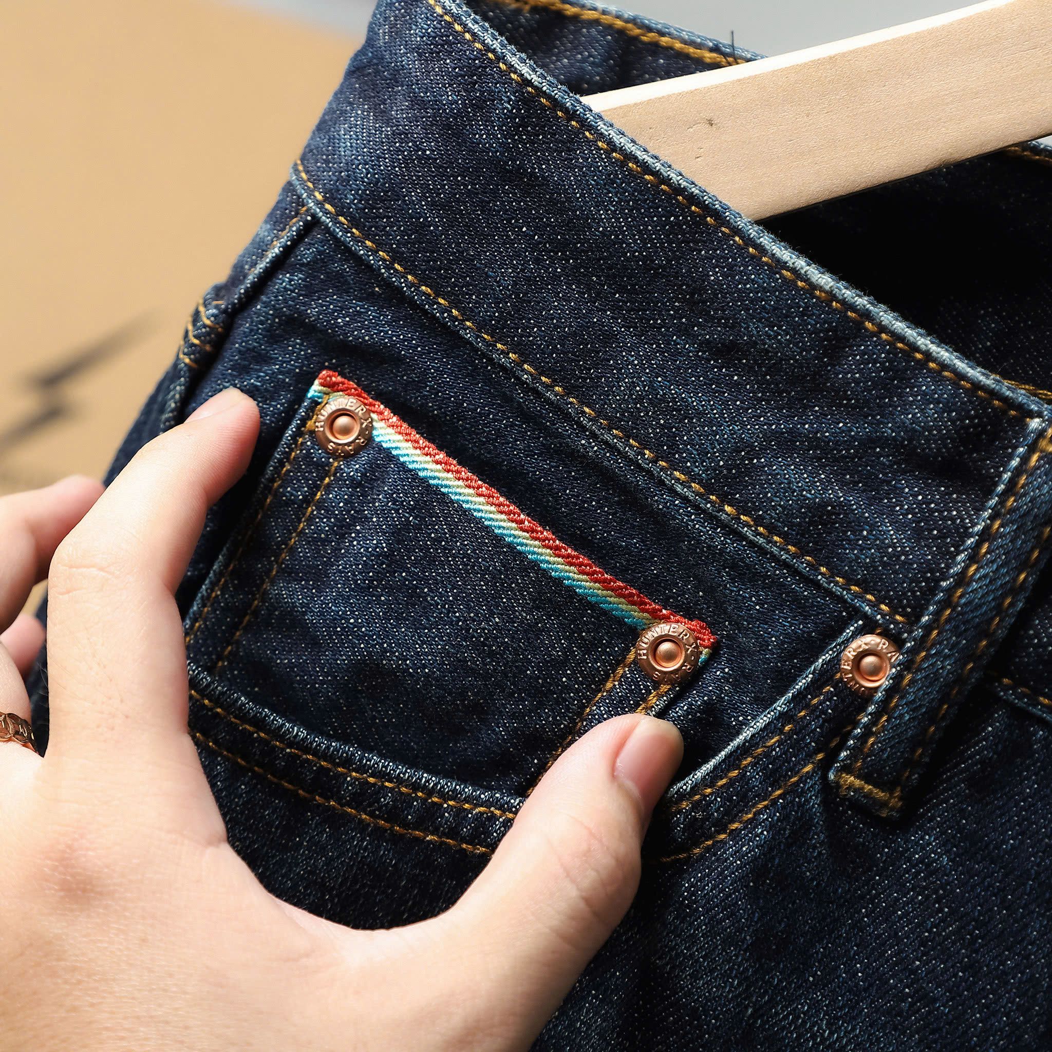 QUẦN SHORT JEANS S126 S127 HUNTER XRAYS SELVEDGE DENIM