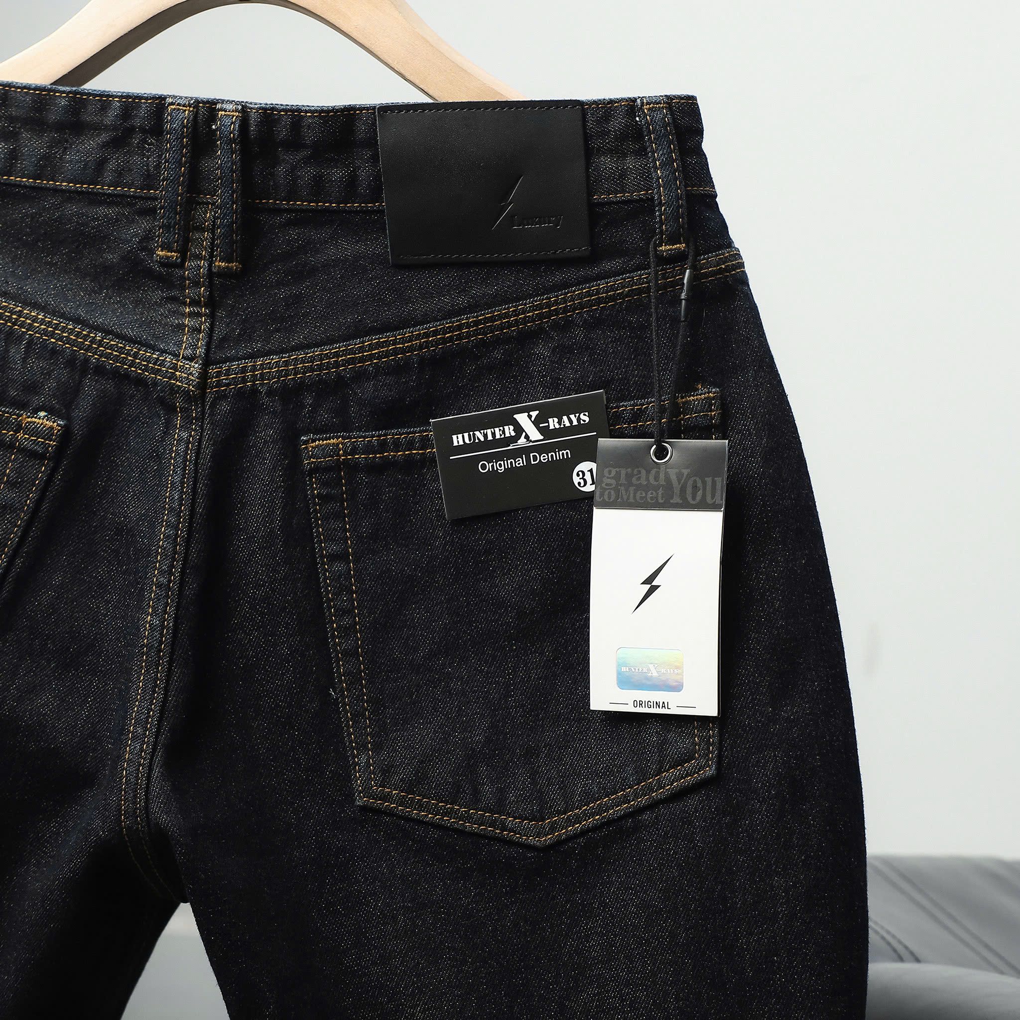 QUẦN SHORT JEANS S126 S127 HUNTER XRAYS SELVEDGE DENIM