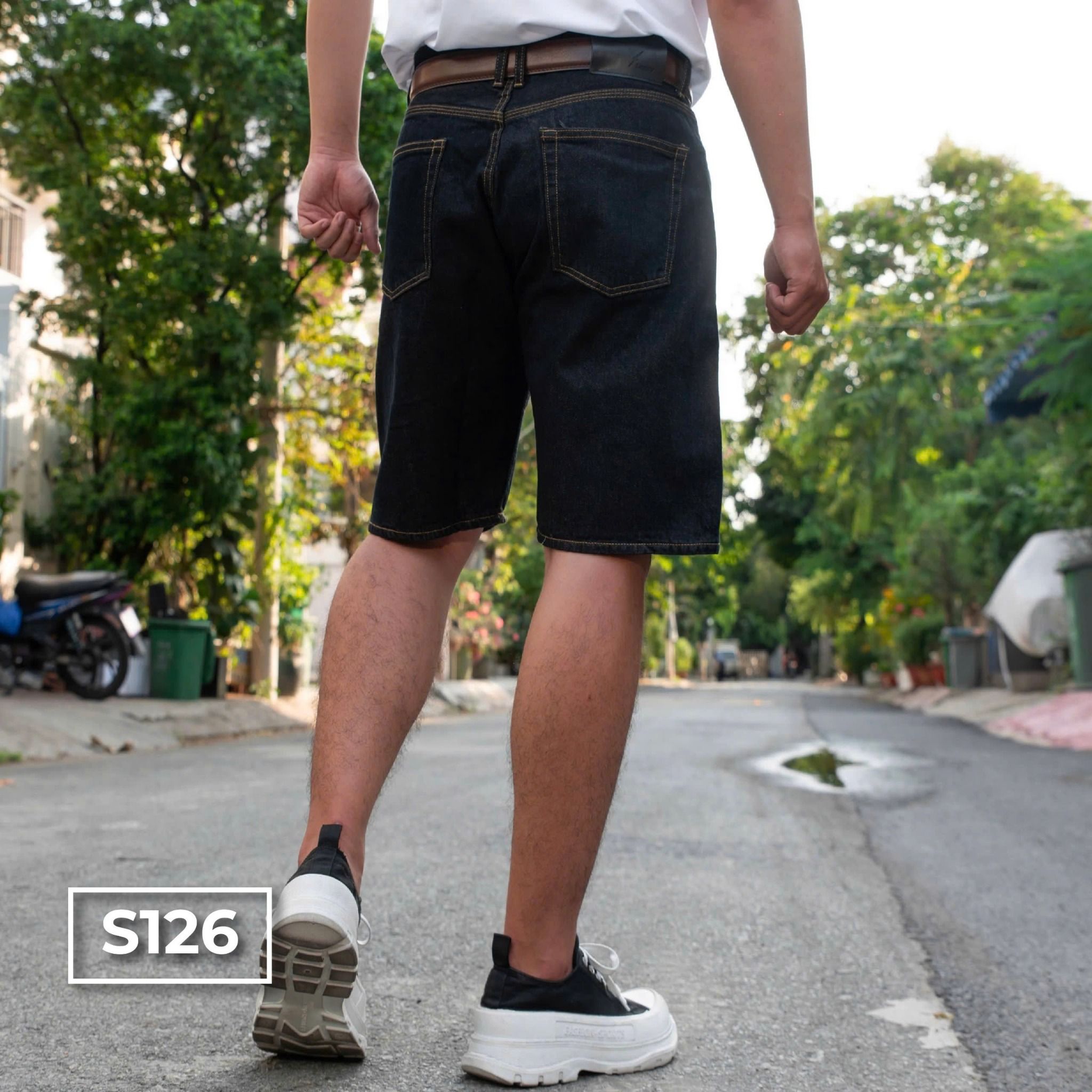 QUẦN SHORT JEANS S126 S127 HUNTER XRAYS SELVEDGE DENIM