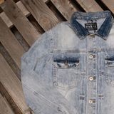 Áo Khoác Denim Trắng Nam K10 - K11 - K12 - K16 - k17 – Form Regular, Lịch Lãm & Thời Trang