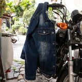 Áo Khoác Denim Trắng Nam K10 - K11 - K12 - K16 - k17 – Form Regular, Lịch Lãm & Thời Trang
