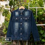 Áo Khoác Denim Trắng Nam K10 - K11 - K12 - K16 - k17 – Form Regular, Lịch Lãm & Thời Trang