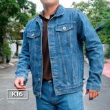 Áo Khoác Denim Trắng Nam K10 - K11 - K12 - K16 - k17 – Form Regular, Lịch Lãm & Thời Trang