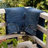 Quần Jeans Dài Nam Xanh Đậm D60 – Dáng Slim Fit Chuẩn Phong Cách