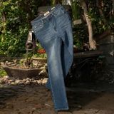 Quần Jeans Dài Nam Xanh Đậm D60 – Dáng Slim Fit Chuẩn Phong Cách