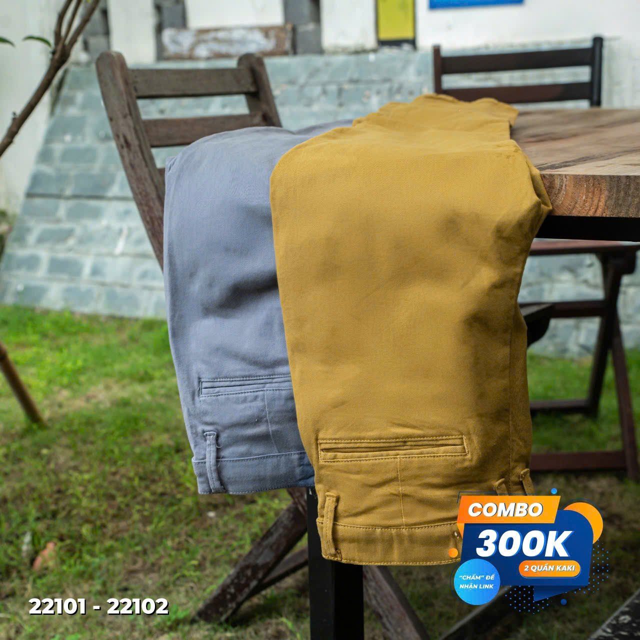 QKAKI DÀI MỘC NHUỘM DUSTY 4 MÀU 2210