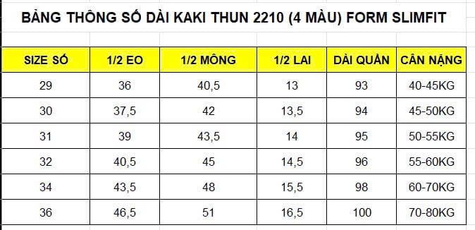 QKAKI DÀI MỘC NHUỘM DUSTY 4 MÀU 2210