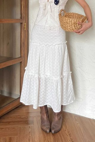 Kiku Midi Skirt -