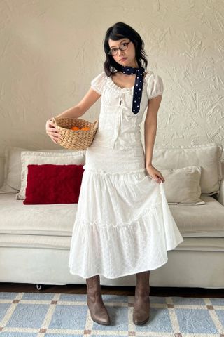 Kiku Midi Skirt -