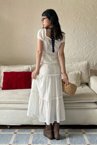 Kiku Midi Skirt -
