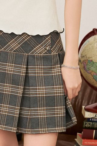 Flared Mini Skirt -