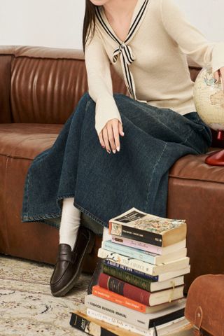 Jeanie Midi Skirt -