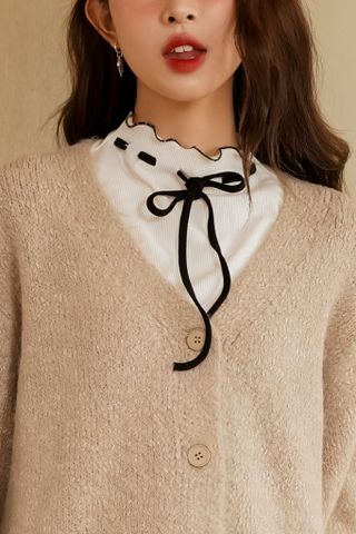 Pompom Cardigan -