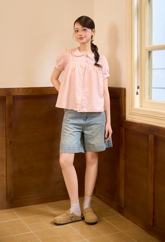Baby Gingham Top -
