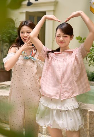 Baby Gingham Top -