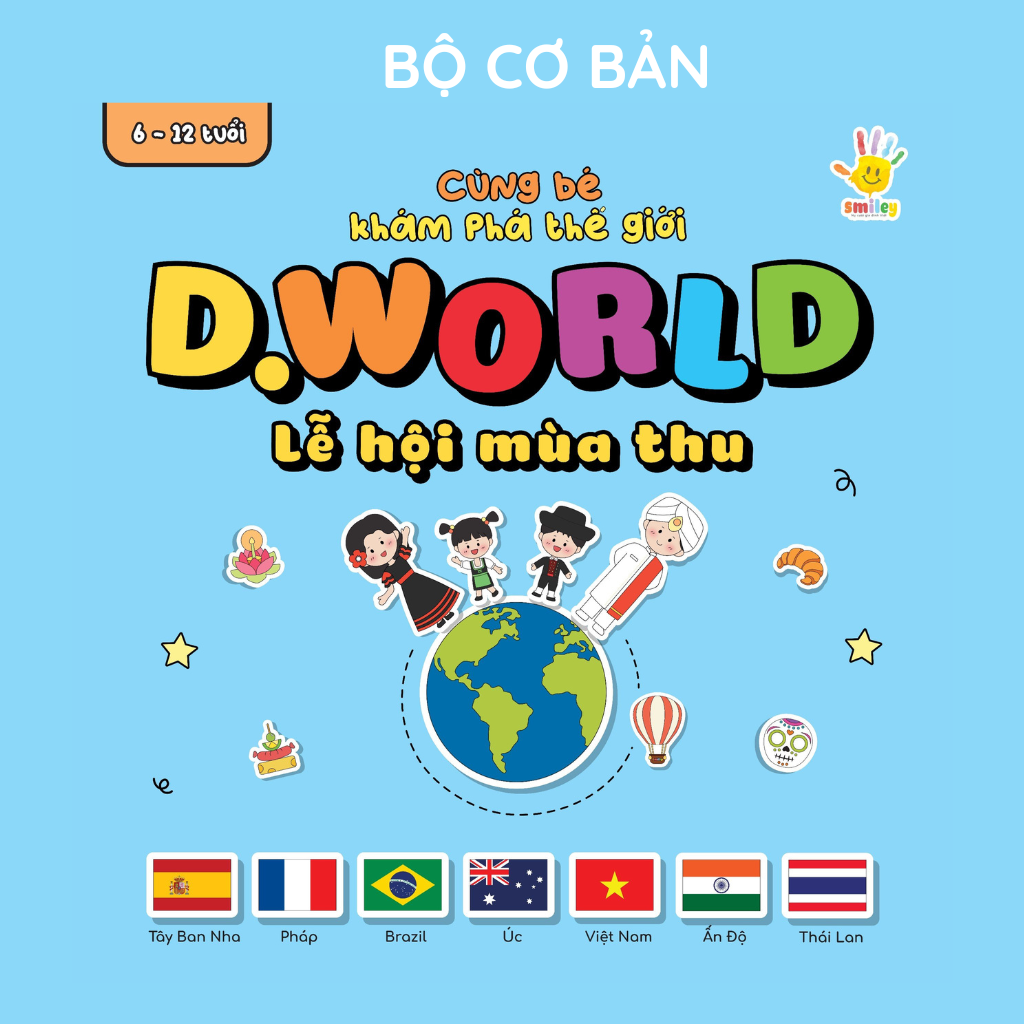 D.World Lễ Hội Mùa Thu | Tây Ban Nha, Pháp, Brazil, Úc, Việt Nam, Ấn Độ, Thái Lan
