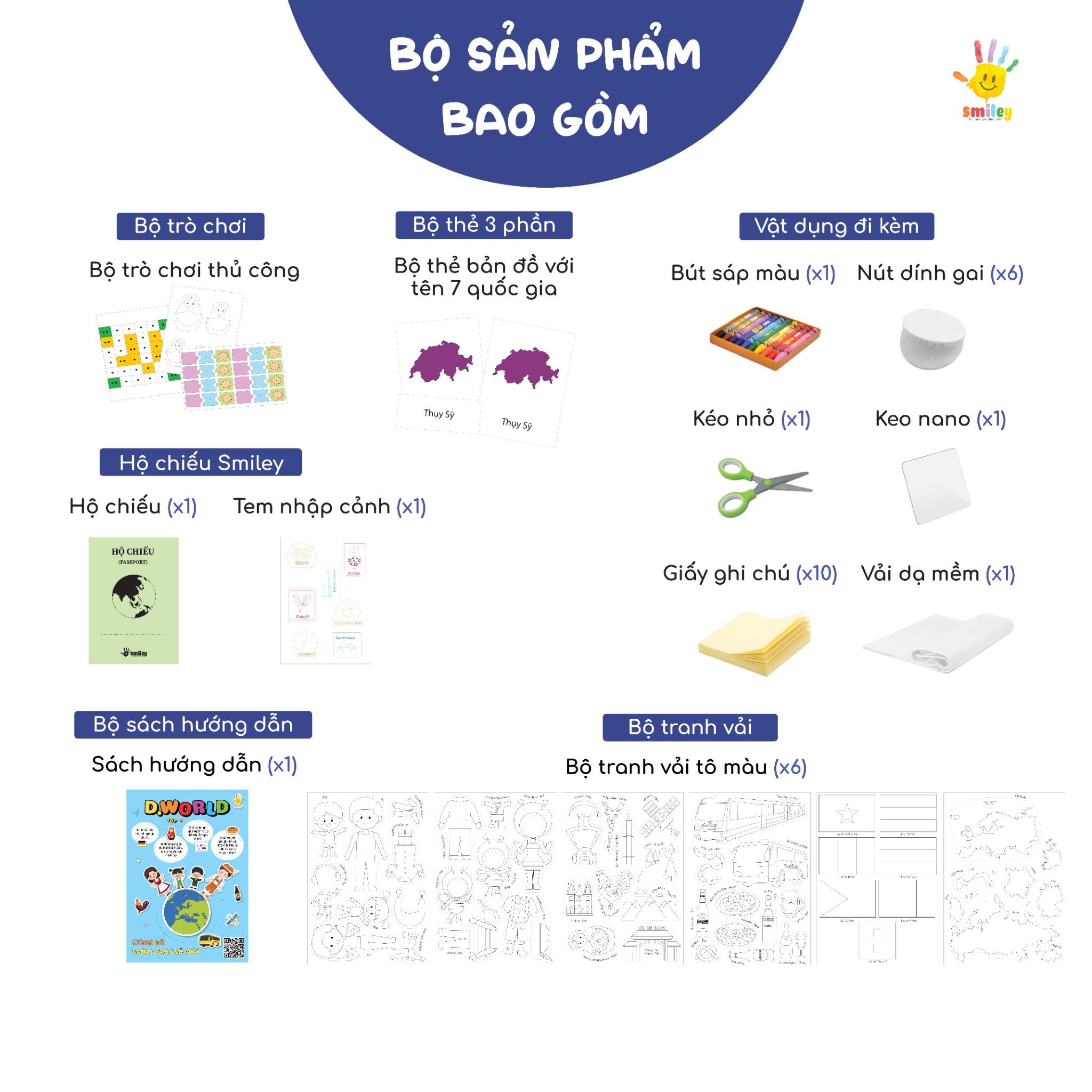 Bộ cơ bản - D.World Các Quốc Gia Đông Nam Á (ASEAN)