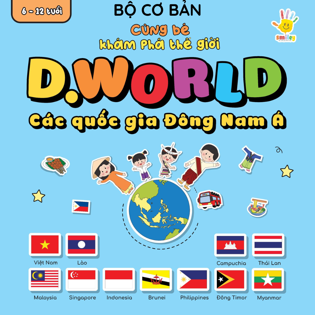 Bộ cơ bản - D.World Các Quốc Gia Đông Nam Á (ASEAN)