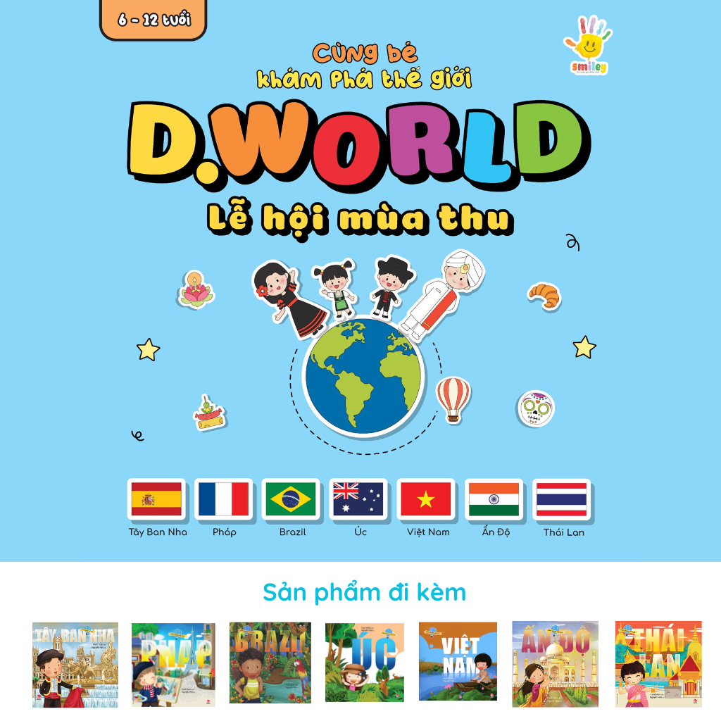D.World Lễ Hội Mùa Thu | Tây Ban Nha, Pháp, Brazil, Úc, Việt Nam, Ấn Độ, Thái Lan