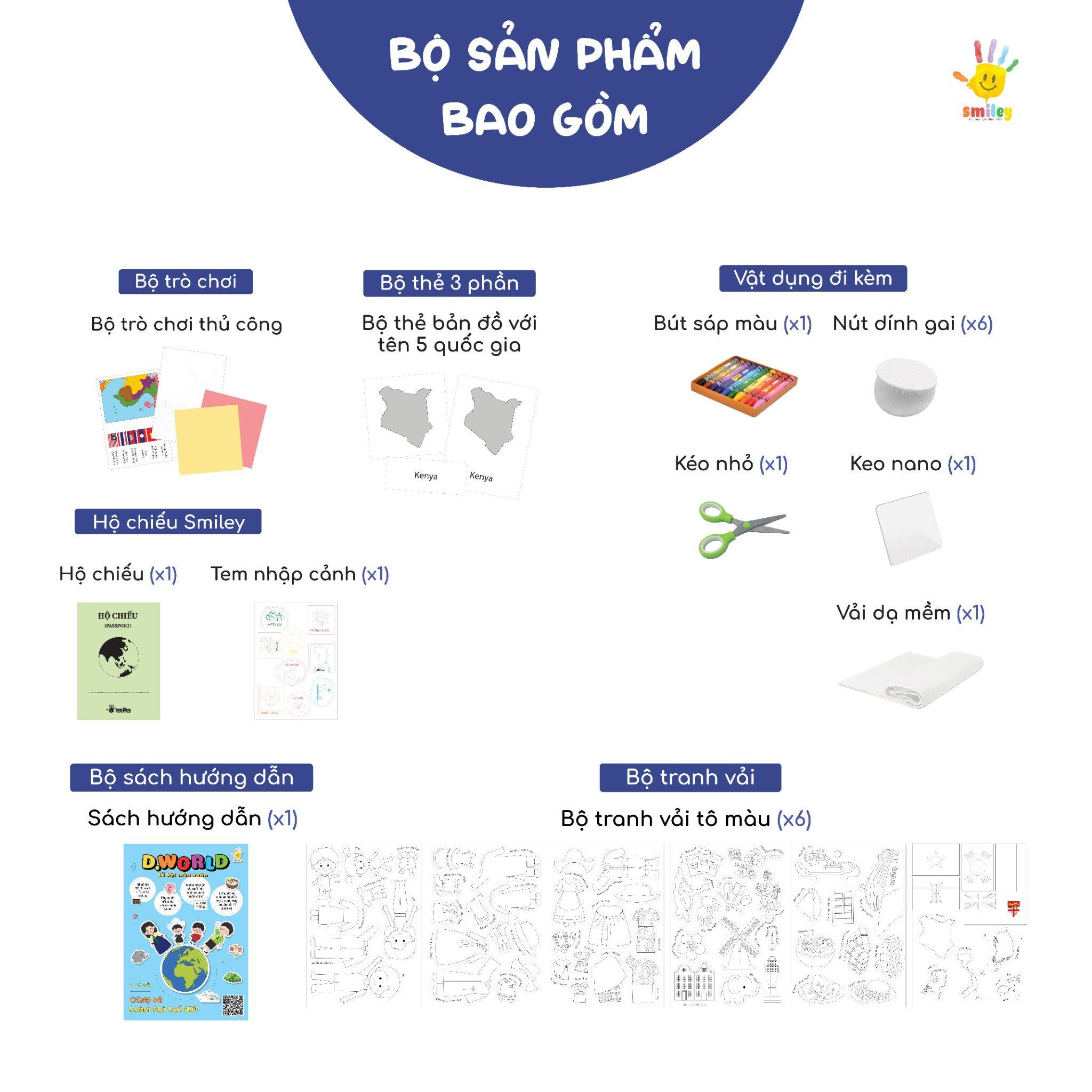 Bộ cơ bản - D.World Các Quốc gia Châu Âu