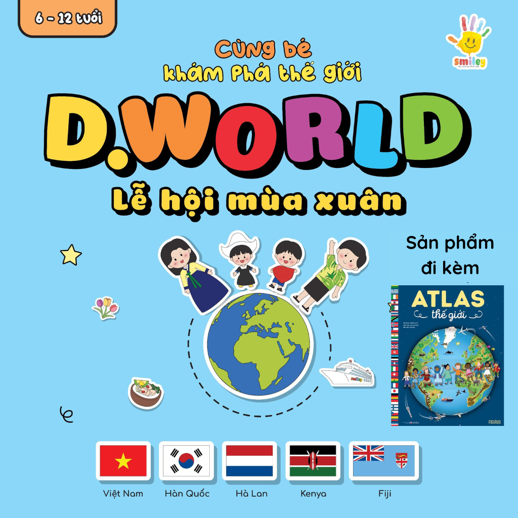 DWorld Lễ Hội Mùa Xuân | Hà Lan, Fiji, Hàn Quốc, Việt Nam, Kenya