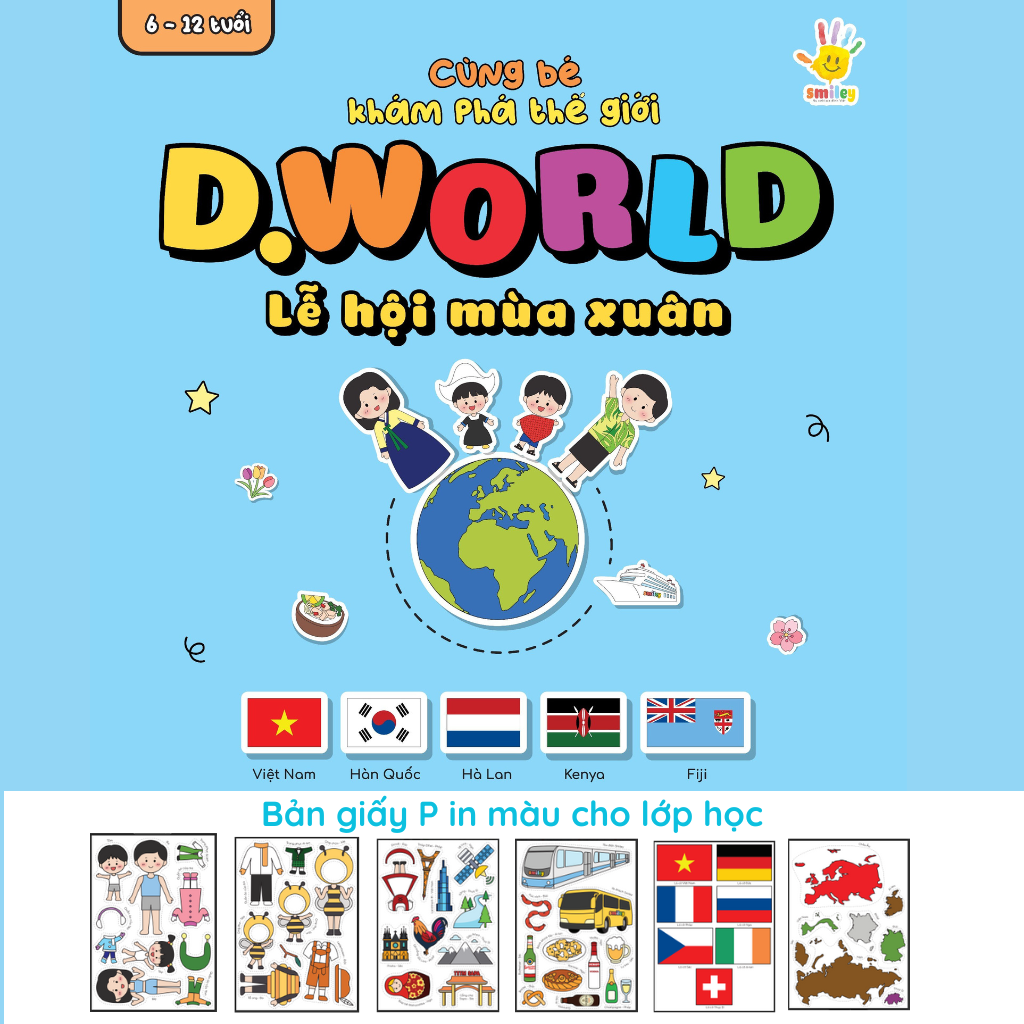 DWorld Lễ Hội Mùa Xuân | Hà Lan, Fiji, Hàn Quốc, Việt Nam, Kenya