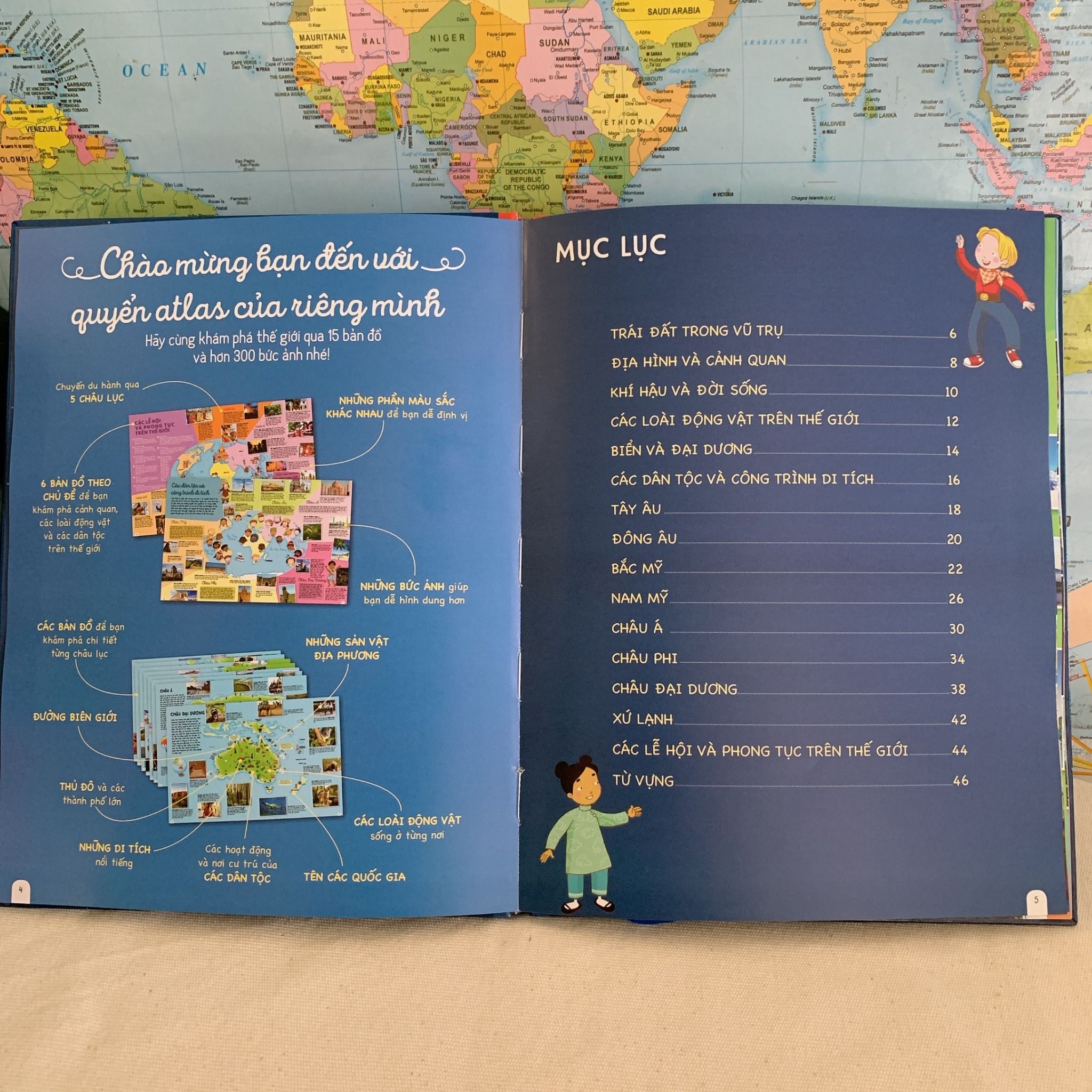 Sách Atlas Thế giới - NXB Đông A