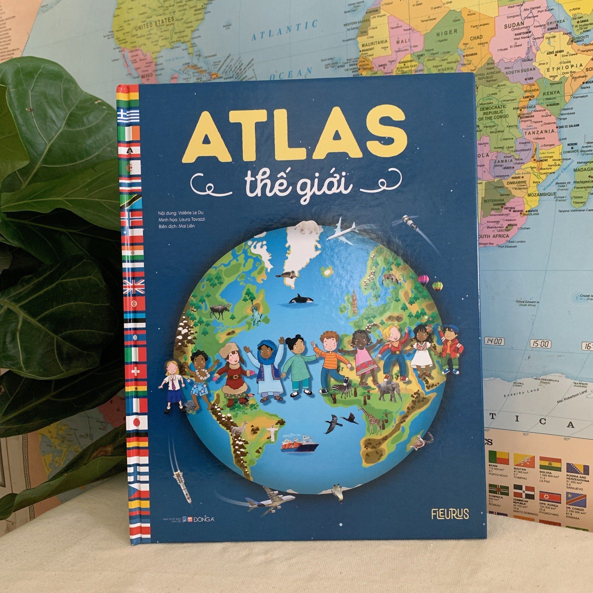 Sách Atlas Thế giới - NXB Đông A