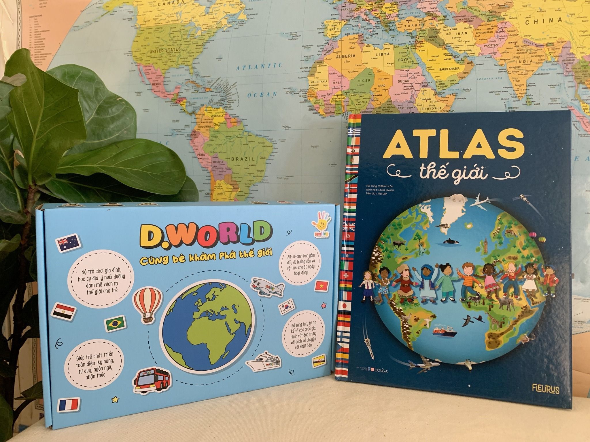 Sách Atlas Thế giới - NXB Đông A