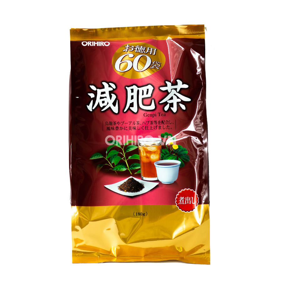 Trà giảm mỡ bụng Genpi Orihiro (60 gói)