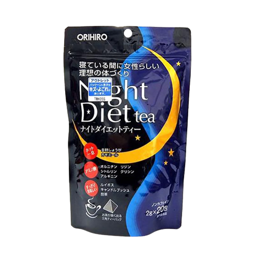 Trà giảm cân ban đêm Orihiro Night Diet Tea (20 gói)