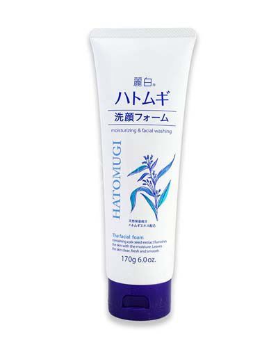 Sữa rửa mặt trắng da Hatomugi 170g