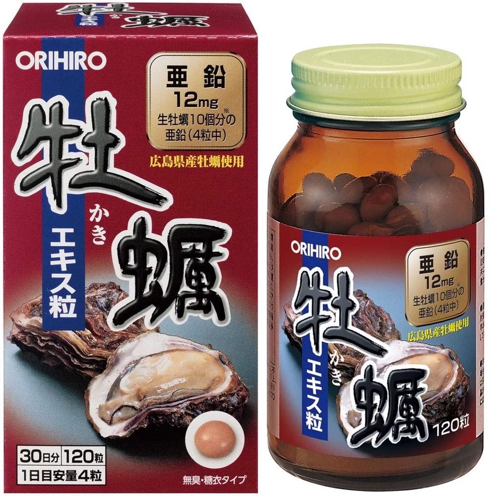 Tinh chất Hàu tươi Orihiro (120 viên)