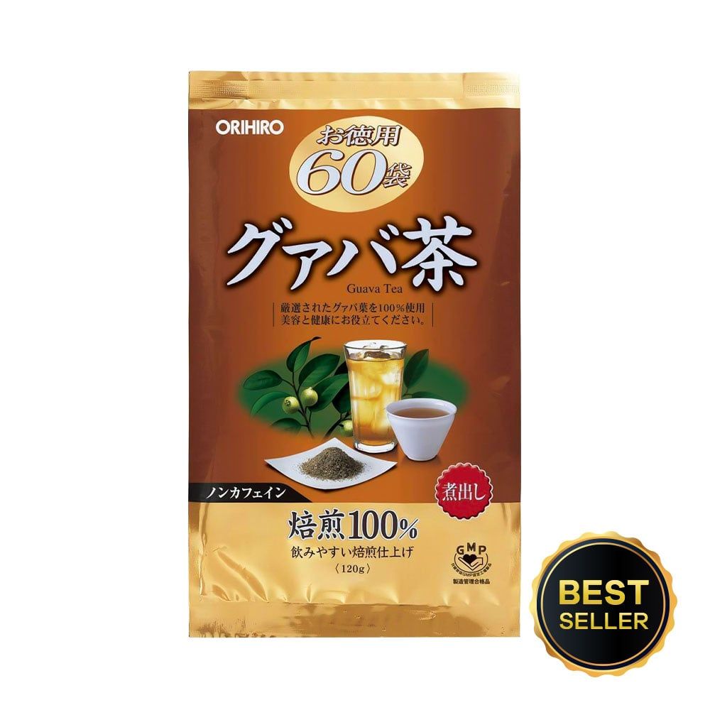 Trà giảm cân lá ổi Orihiro Guava (60 gói)