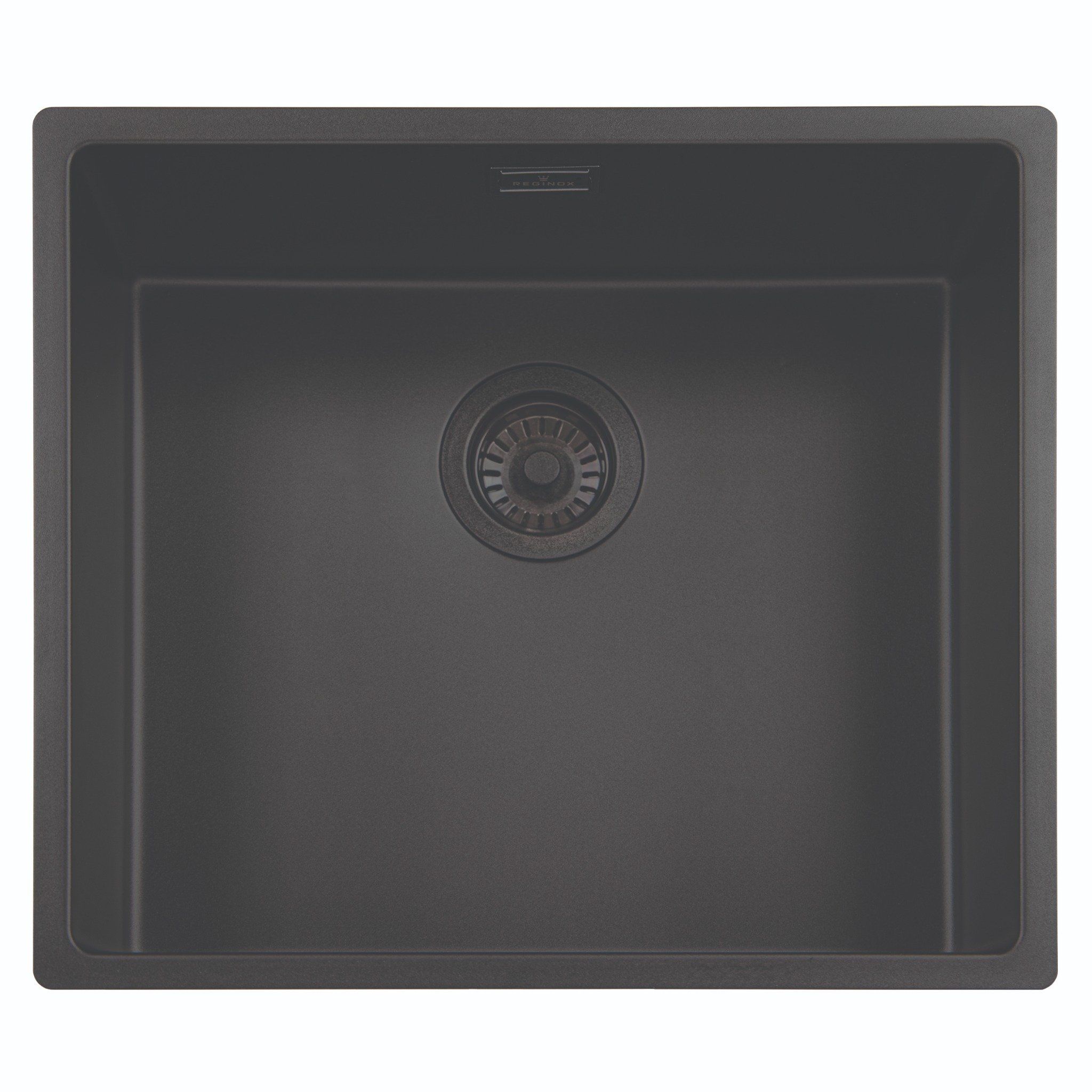 Chậu Rửa Bát Inox 1 Hố New York 50x40 Mạ Đen HMH.R34262