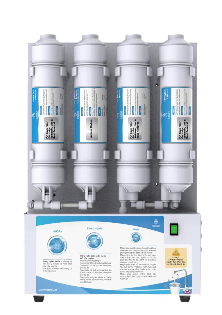 Máy Lọc Nước Ion Kiềm ETUGI HMH.ETG102G