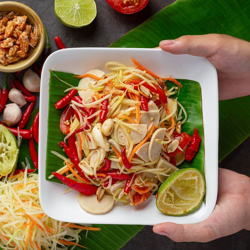 Gỏi đu đủ Thái