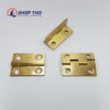  Bản lề lá chất liệu đồng thau màu vàng cỡ 1.0'' loại dày 