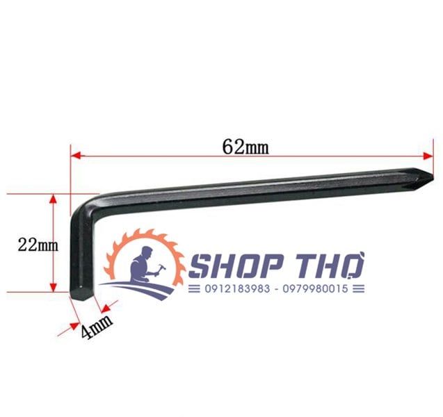 Đầu vặn lục giác và vặn vít M4*22*62