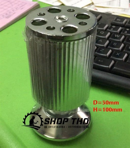 Chân tủ tròn H=100mm