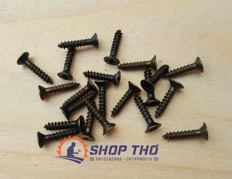 Vít giả cổ màu đồng M2.5 x 12 (Bán theo kg)