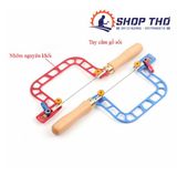  Cưa lọng chỉ cao cấp nhôm ANODE màu đỏ cỡ 4inch 