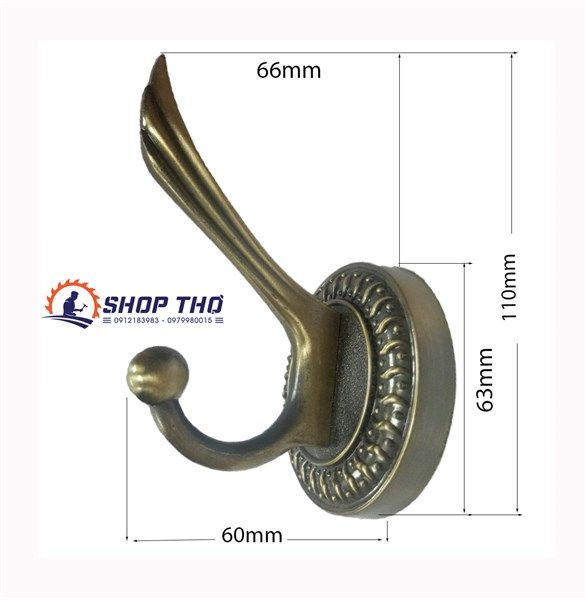 Móc treo giả cổ đế tròn - cánh thiên thần