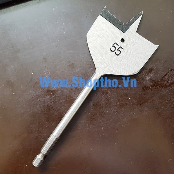 Mũi khoét đuôi cá chuôi lục D55