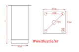  Chân thẳng Model 1707 (50x100mm 