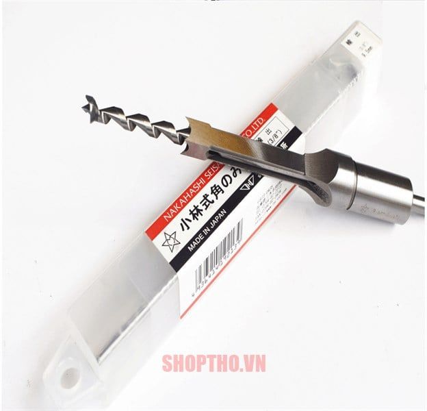 Mũi đục mộng vuông Nhật Bản cỡ 25.4mm