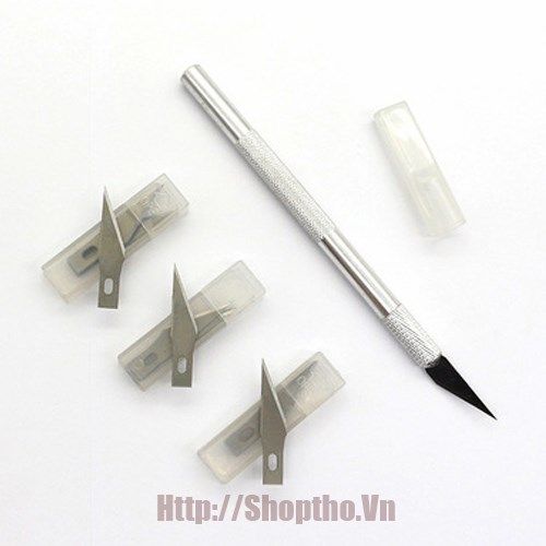 Dao vạch dấu full kim loại kèm lưỡi sơ cua