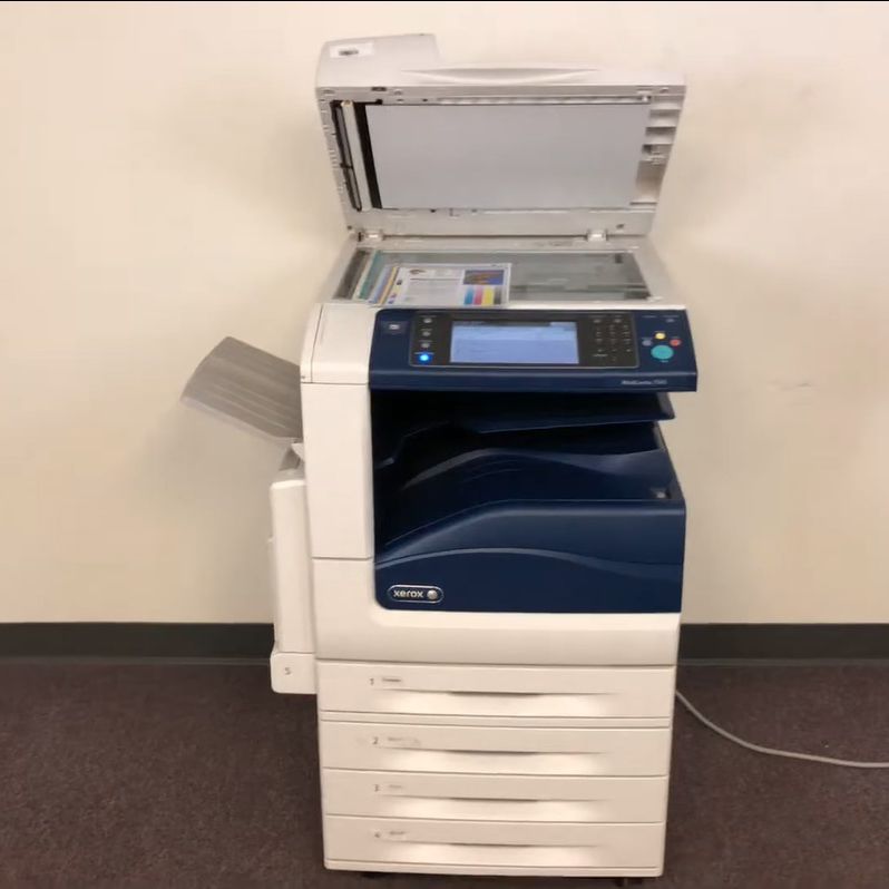Xerox 7545 Thuê*Định Mức 1000 Bản màu 3000 Bản Đen Trắng/Tháng